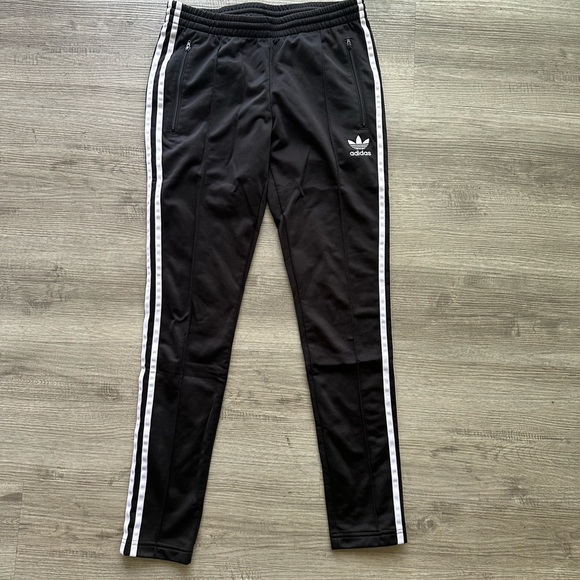 Adidas Kids Black Track Pants Sz Small - Picture 1 of 4